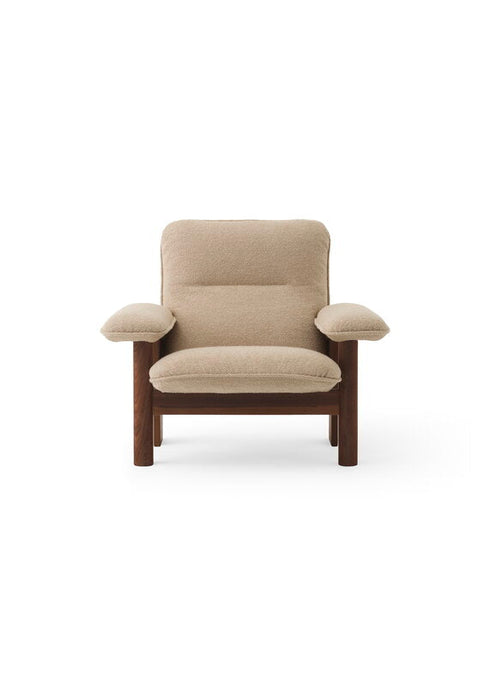 Brasilia Lounge Chair / Dark Stained Oak